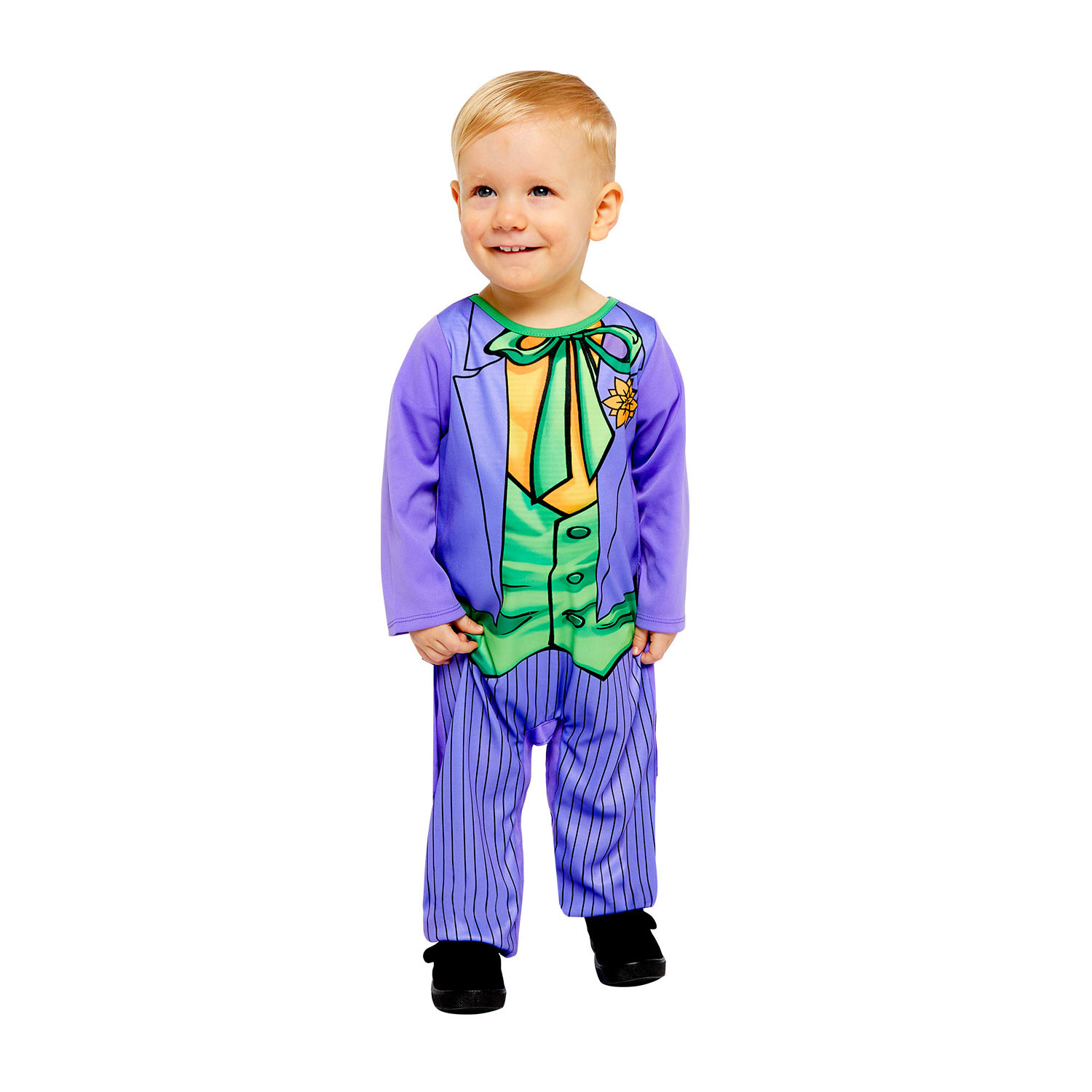 Joker Comic Book Style Costume - Age 6-12 Months - 1 PC : Amscan